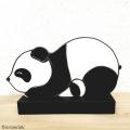 Panda décoration vitrail