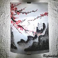 applique décorative motif cerisier du japon
