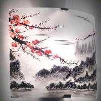 Applique murale decorative japonisante