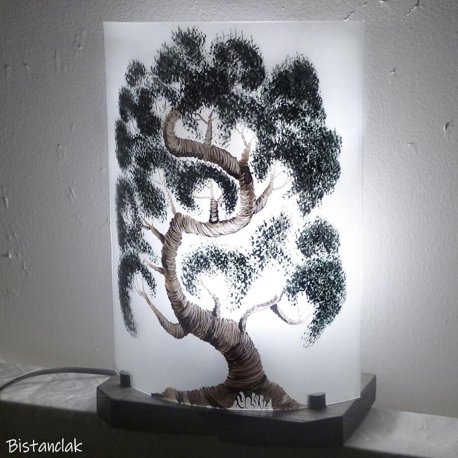 Luminaire decoratif bonsai